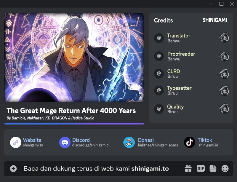 Komik The Great Mage Returns After 4000 Years Chapter 244 gambar 1