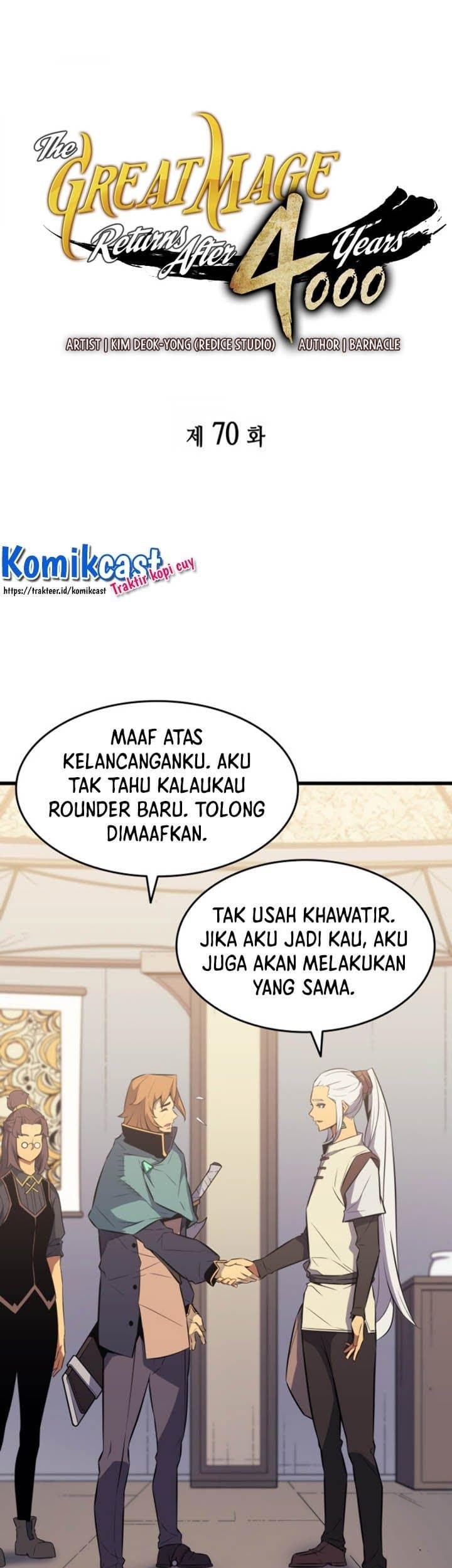 Baca Komik The Great Mage Returns After 4000 Years Chapter 70 Gambar 1