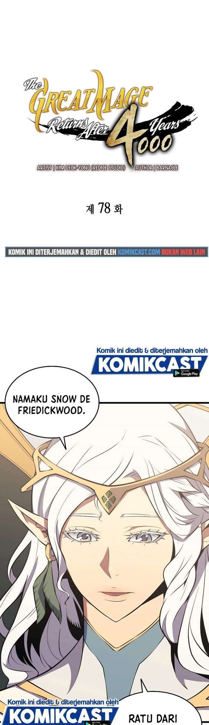 Baca Komik The Great Mage Returns After 4000 Years Chapter 78 Gambar 1