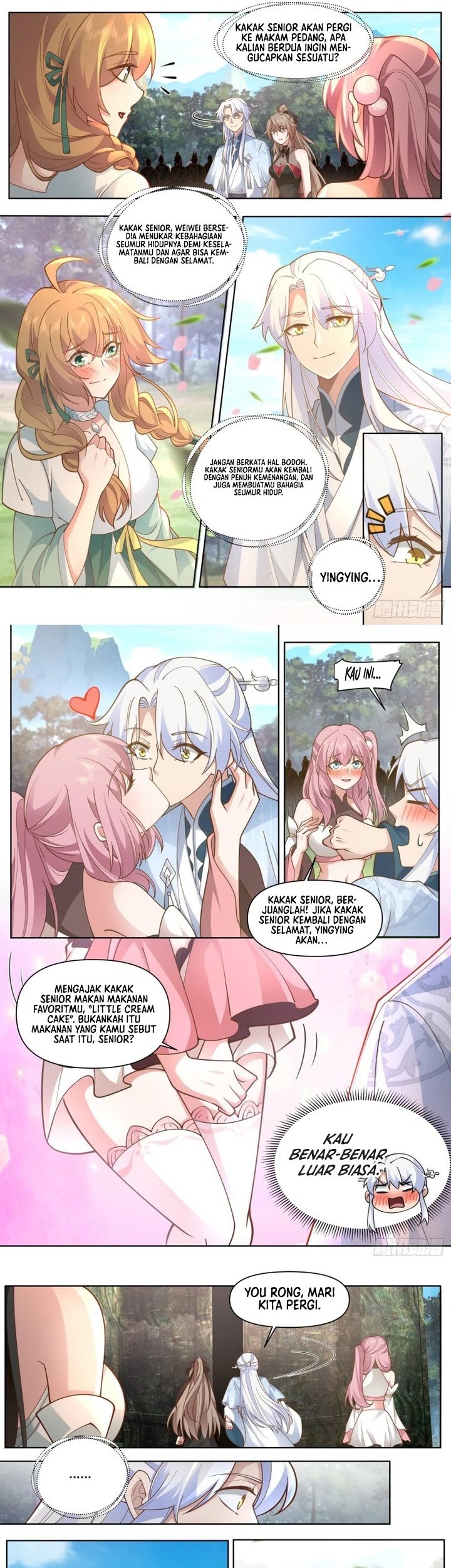 The Great Villain Senior Brother and All of His Yandere Junior Sisters Chapter 105 Gambar 7