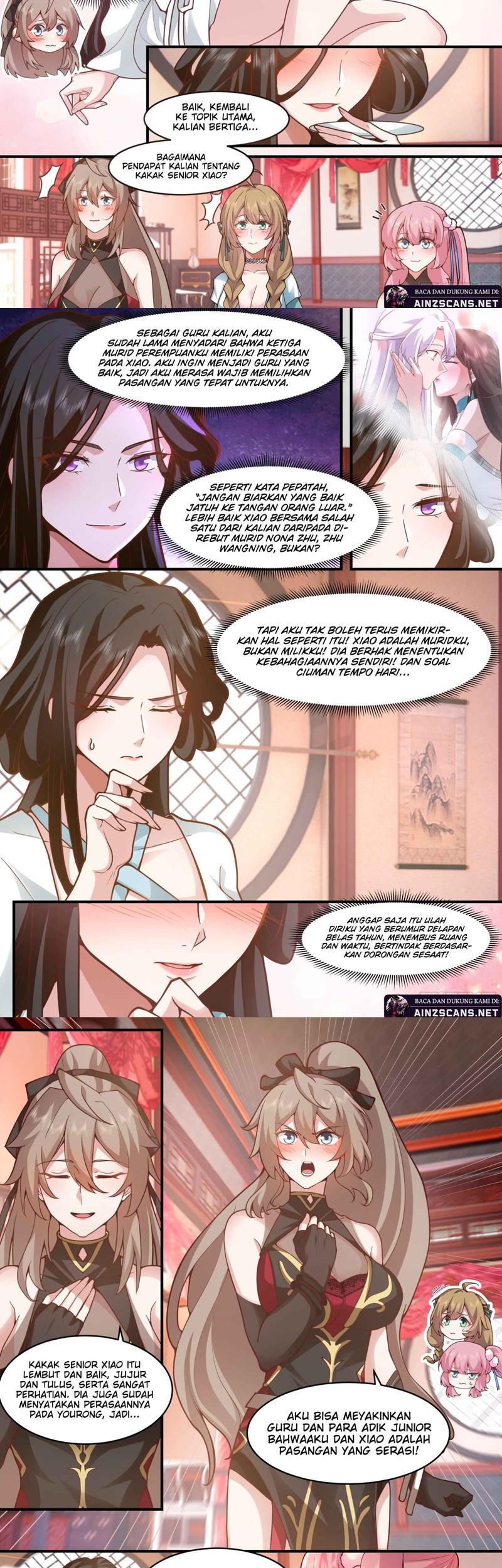 The Great Villain Senior Brother and All of His Yandere Junior Sisters Chapter 140 Gambar 3