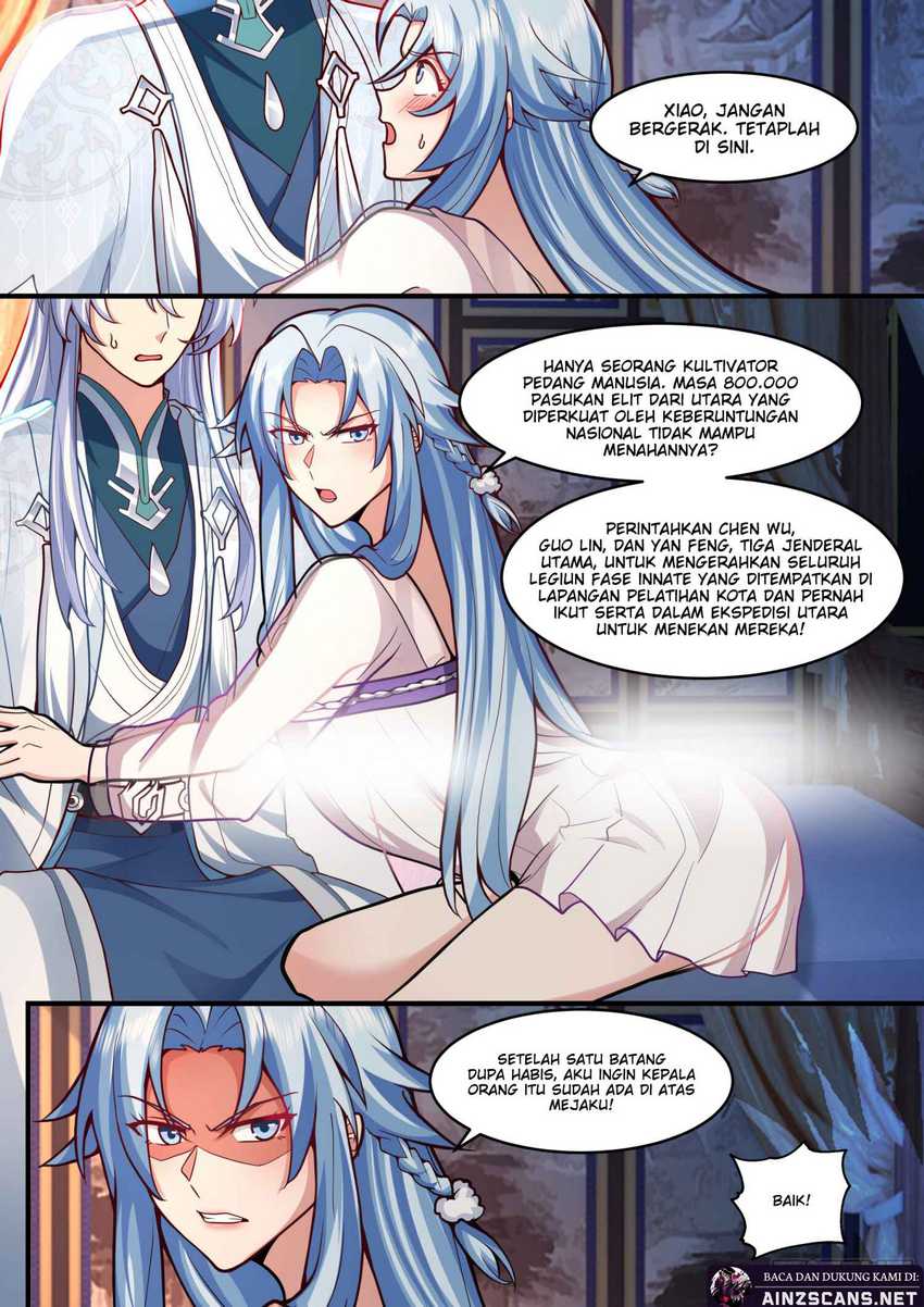 Baca Manhua The Great Villain Senior Brother and All of His Yandere Junior Sisters Chapter 142 Gambar 2