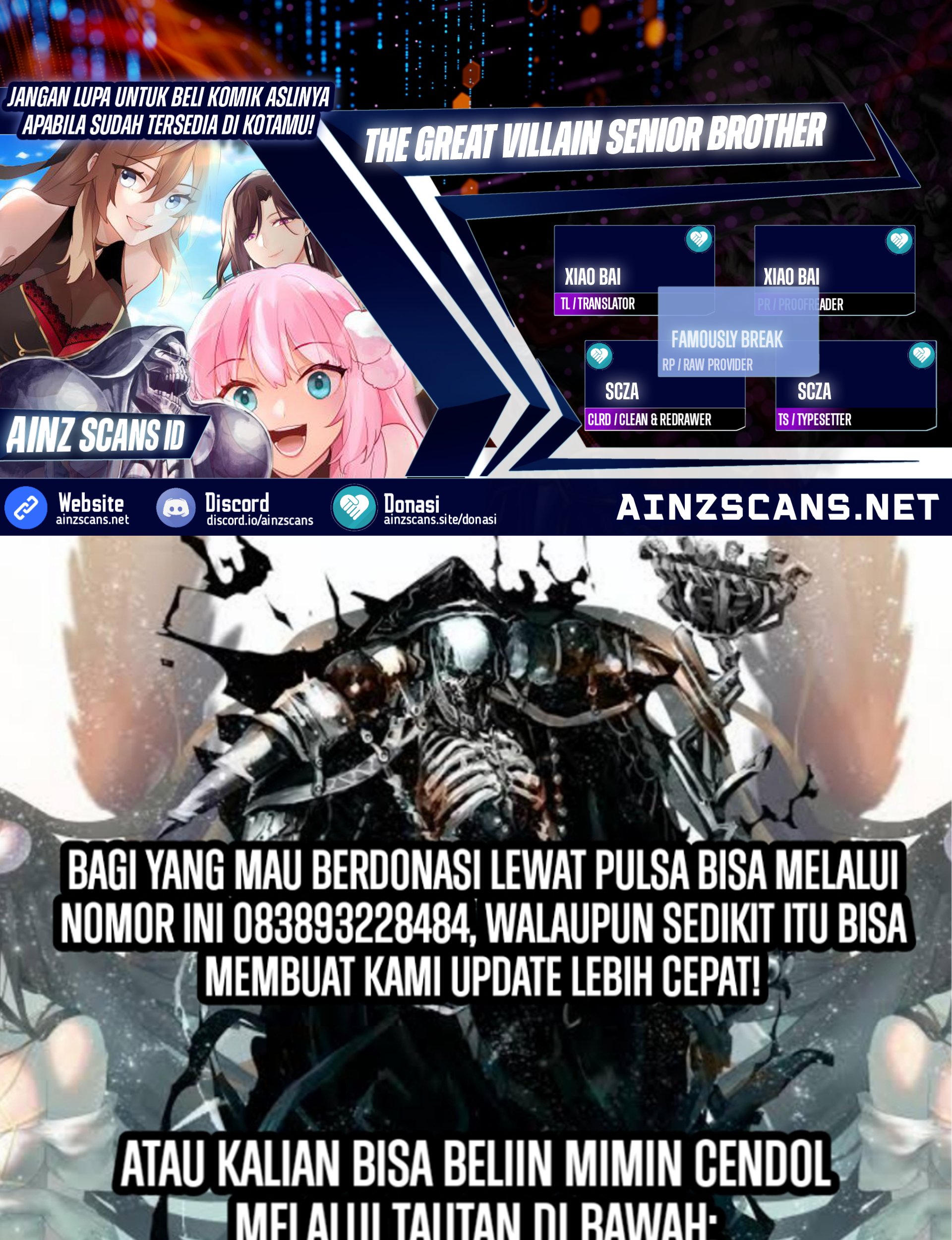 Baca Komik The Great Villain Senior Brother and All of His Yandere Junior Sisters Chapter 144 Gambar 1
