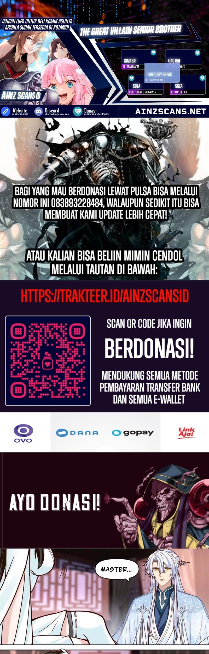 Baca Komik The Great Villain Senior Brother and All of His Yandere Junior Sisters Chapter 153 Gambar 1