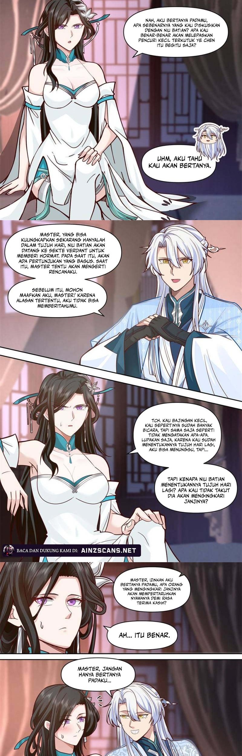 Baca Manhua The Great Villain Senior Brother and All of His Yandere Junior Sisters Chapter 153 Gambar 2