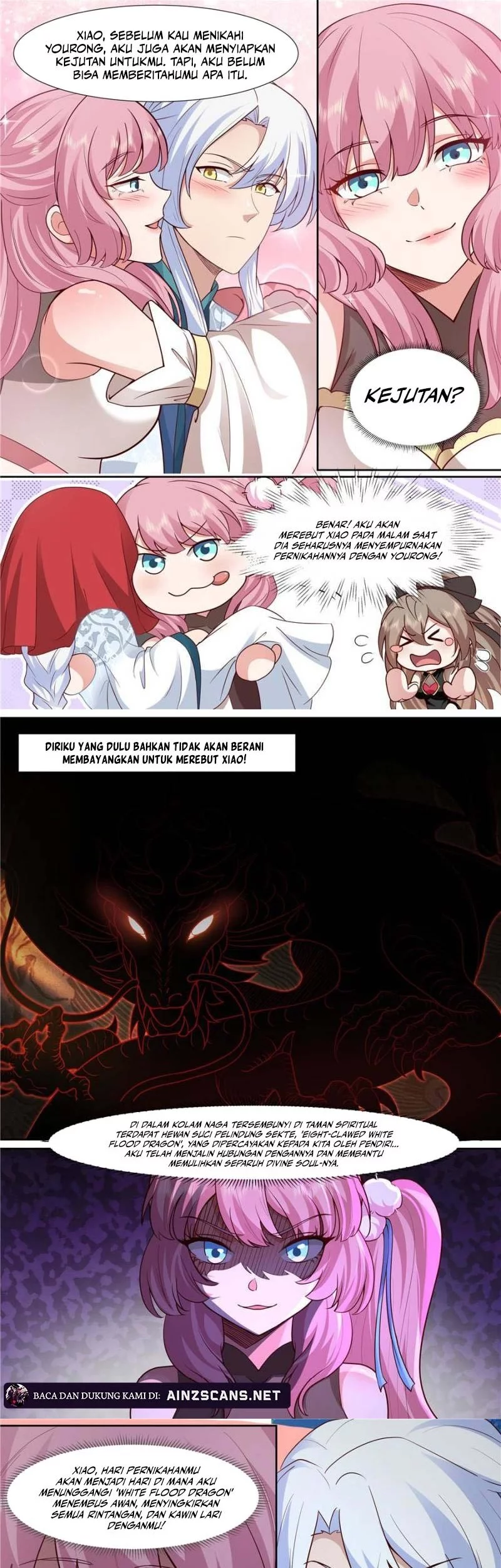 Komik The Great Villain Senior Brother and All of His Yandere Junior Sisters Chapter 157 gambar nomor 1