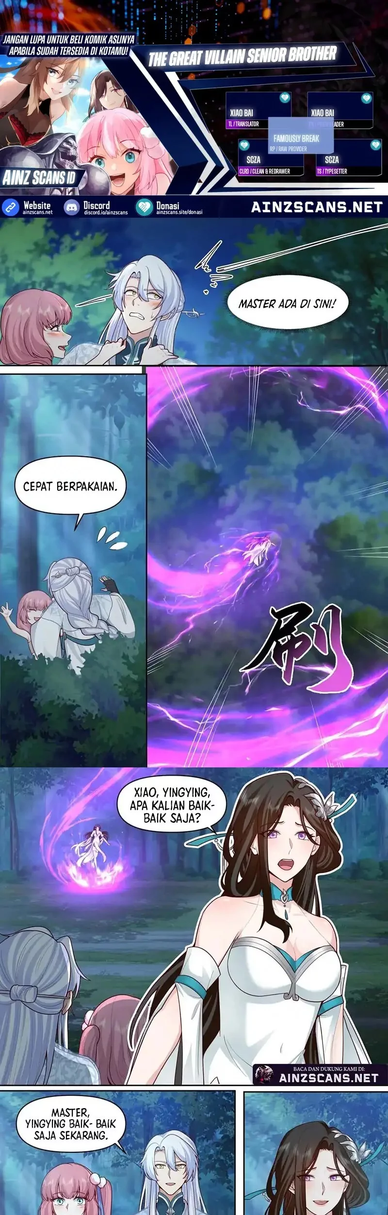 Komik The Great Villain Senior Brother and All of His Yandere Junior Sisters Chapter 158 gambar nomor 1