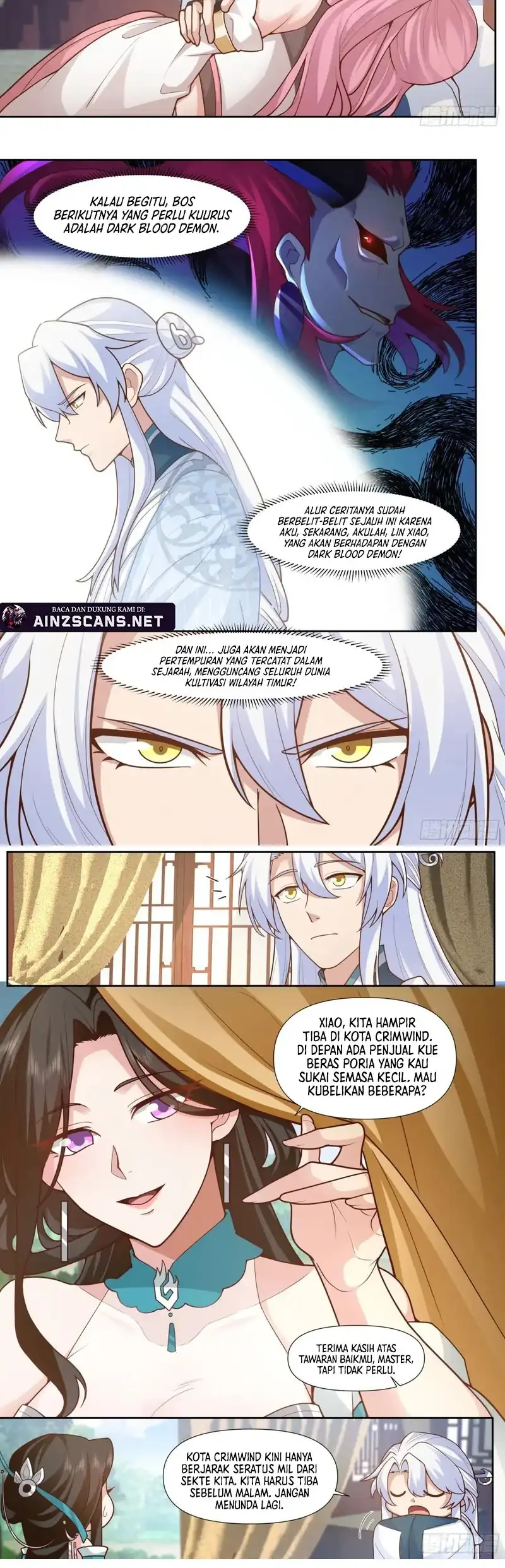 Baca Manhua The Great Villain Senior Brother and All of His Yandere Junior Sisters Chapter 161 Gambar 2