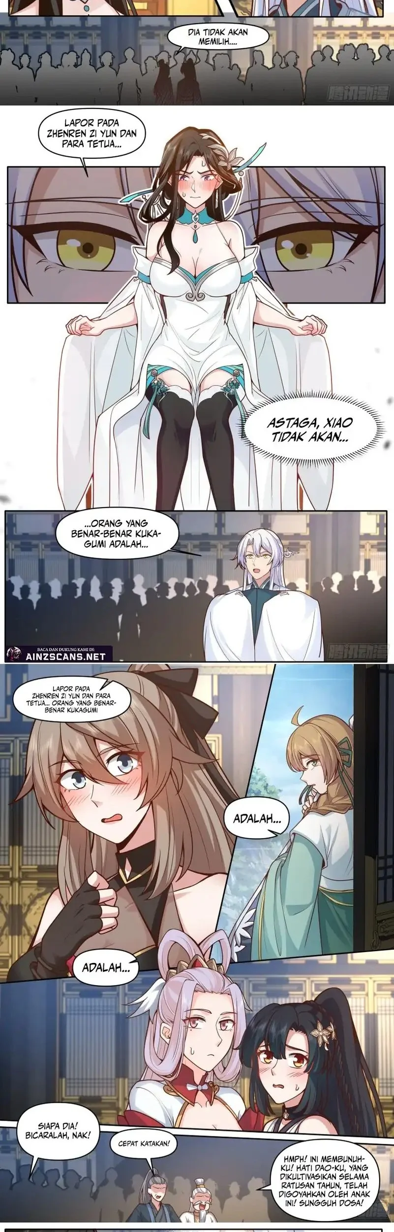 Manhua The Great Villain Senior Brother and All of His Yandere Junior Sisters Chapter 165 gambar nomor 2
