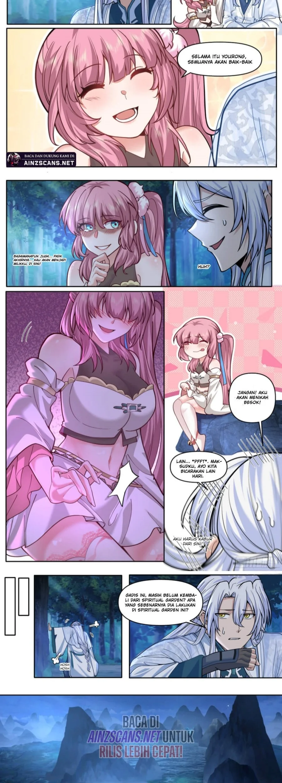 Manhua The Great Villain Senior Brother and All of His Yandere Junior Sisters Chapter 168 gambar nomor 2