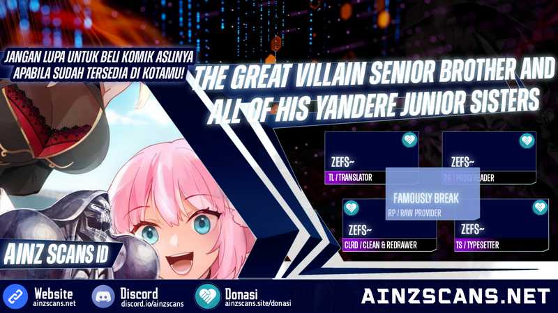 Baca Komik The Great Villain Senior Brother and All of His Yandere Junior Sisters Chapter 86 Gambar 1