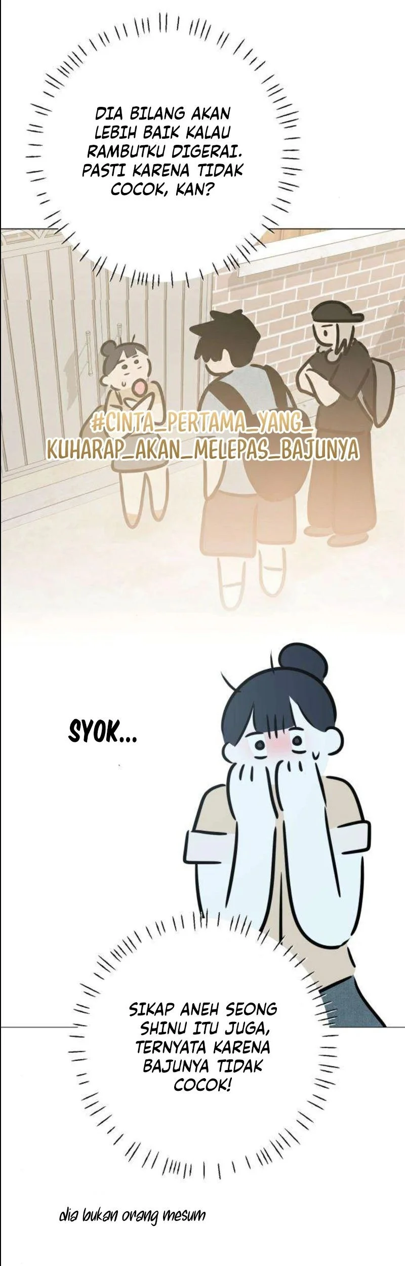 The Hashtag Is First Love Chapter 18 Gambar 39