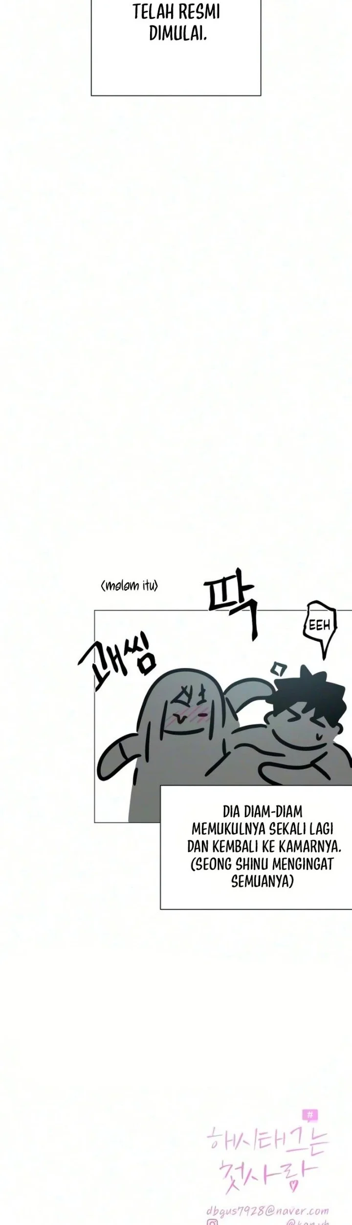 The Hashtag Is First Love Chapter 44 Gambar 64