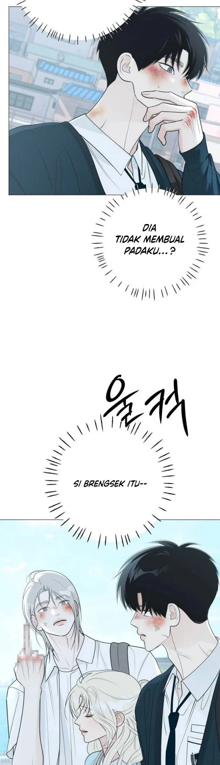 The Hashtag Is First Love Chapter 49 Gambar 26