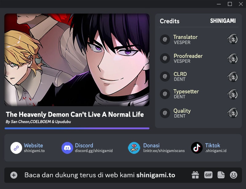 Baca Komik The Heavenly Demon Can’t Live a Normal Life Chapter 162 Gambar 1
