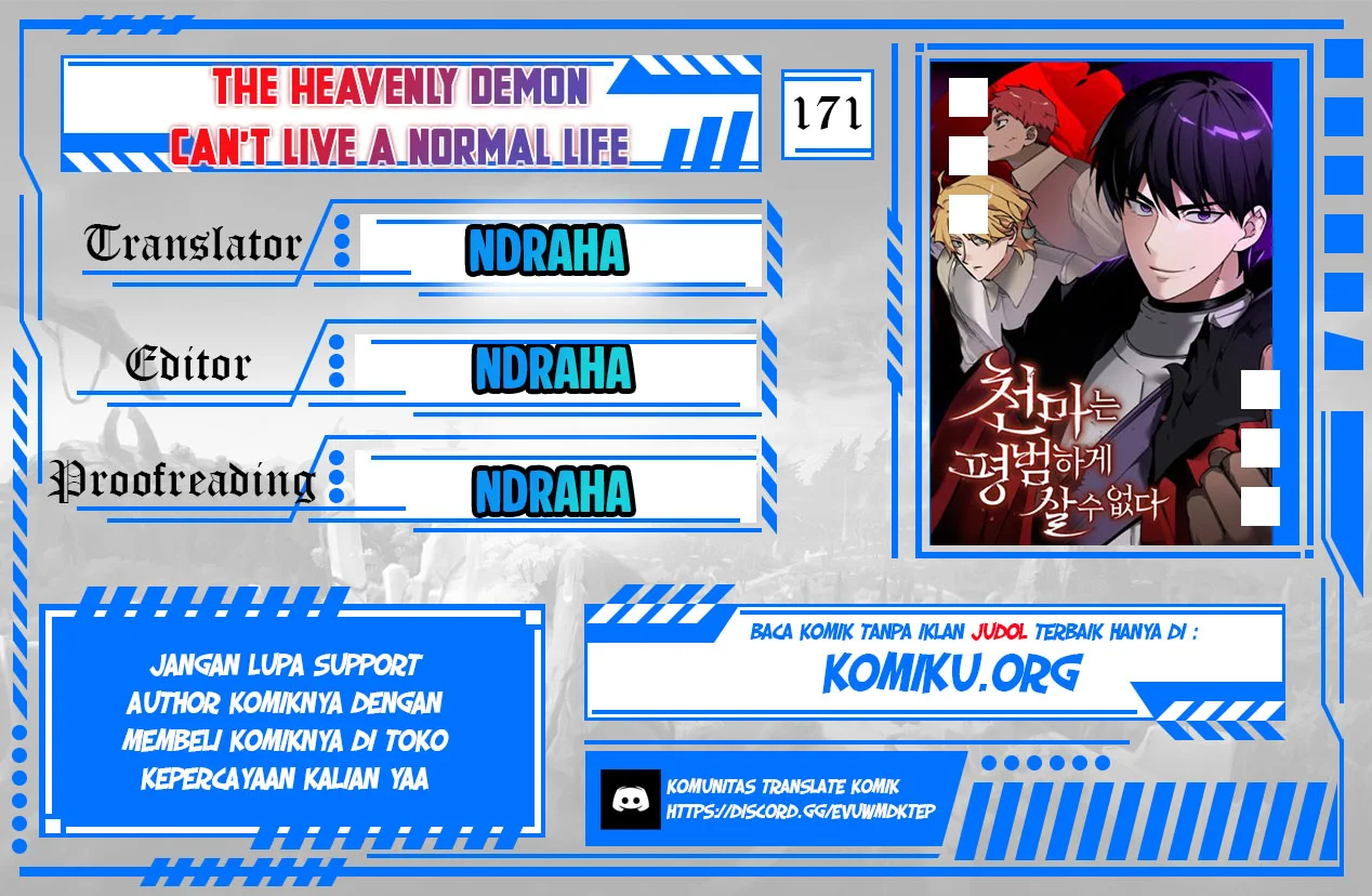 Komik The Heavenly Demon Can’t Live a Normal Life Chapter 171 gambar nomor 1