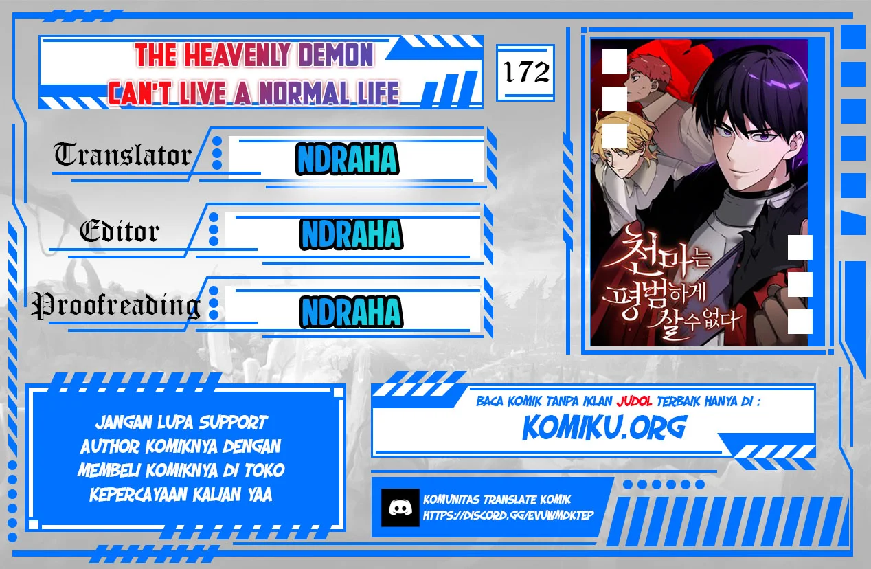 Komik The Heavenly Demon Can’t Live a Normal Life Chapter 172 gambar nomor 1