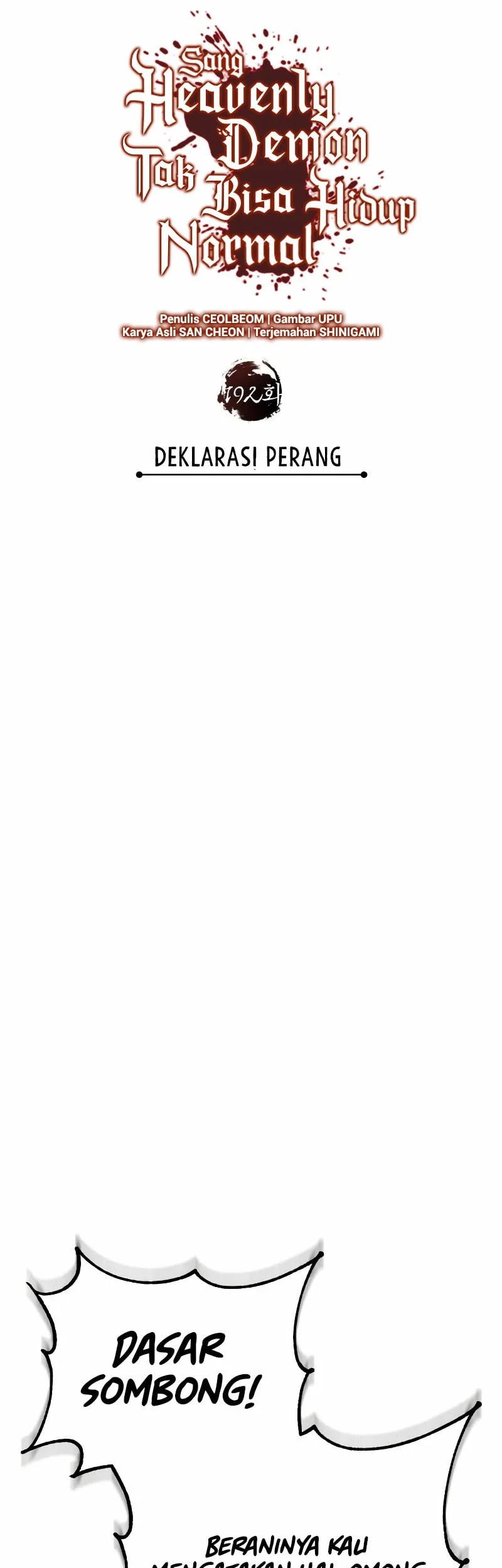 The Heavenly Demon Can’t Live a Normal Life Chapter 192 Gambar 35