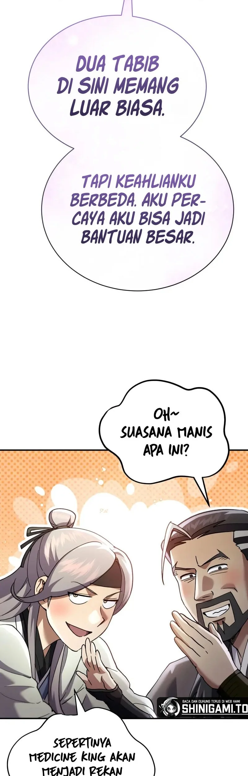 The Heavenly Demon Wants A Quiet Life Chapter 55 Gambar 85