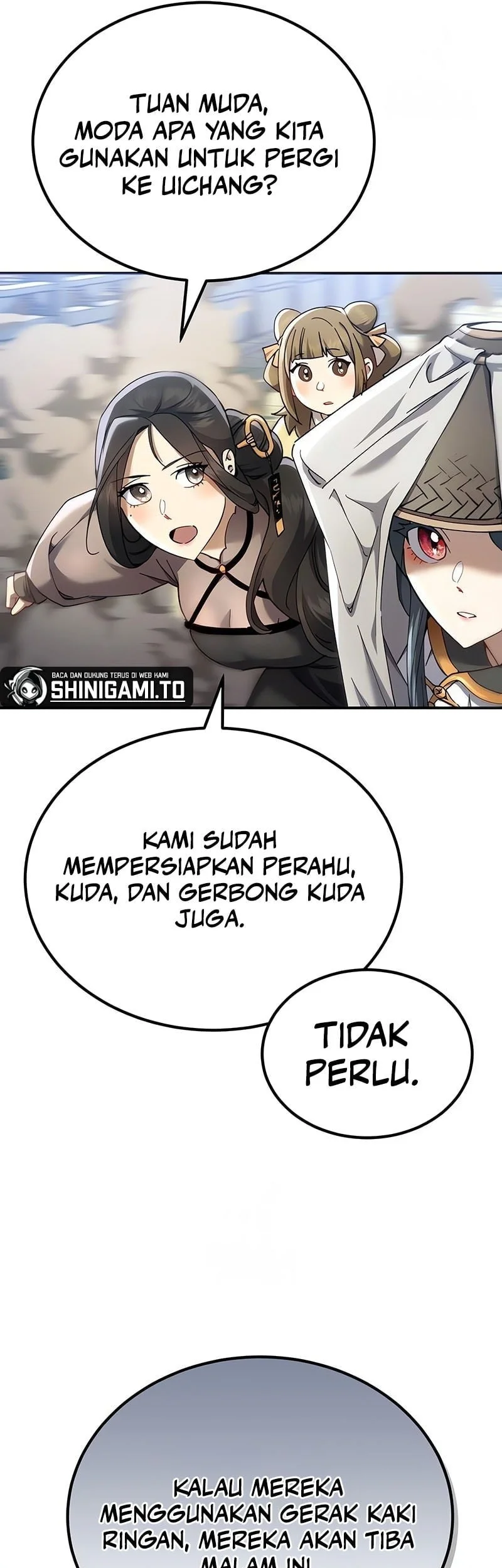 The Heavenly Demon Wants A Quiet Life Chapter 57 Gambar 54