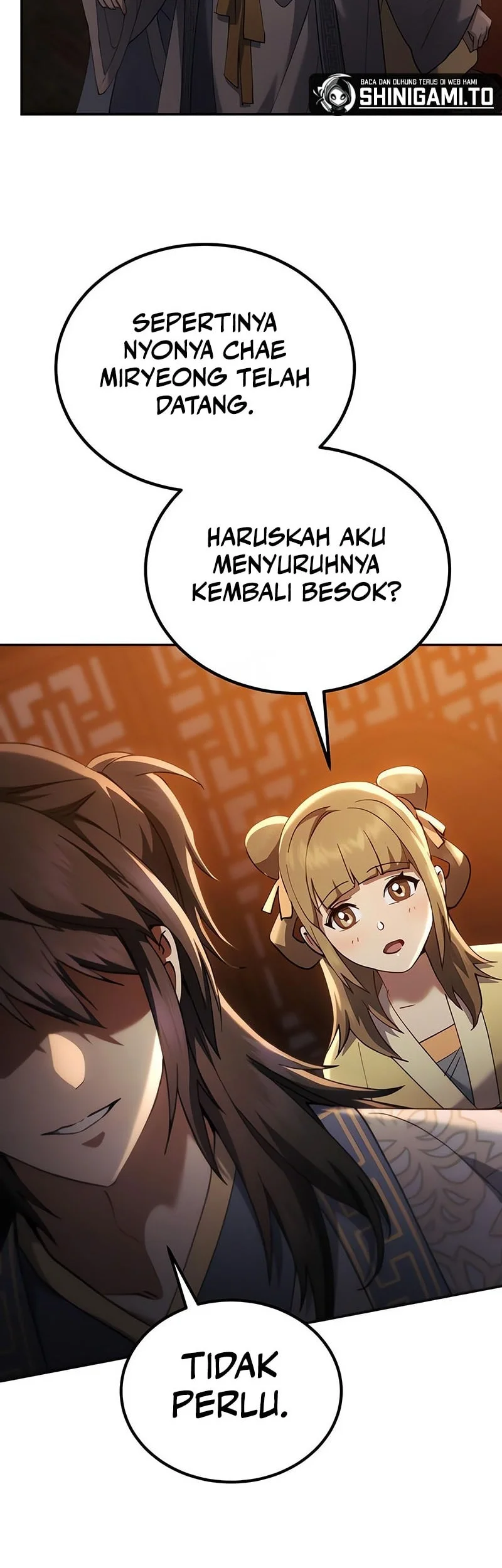 The Heavenly Demon Wants A Quiet Life Chapter 75 Gambar 76