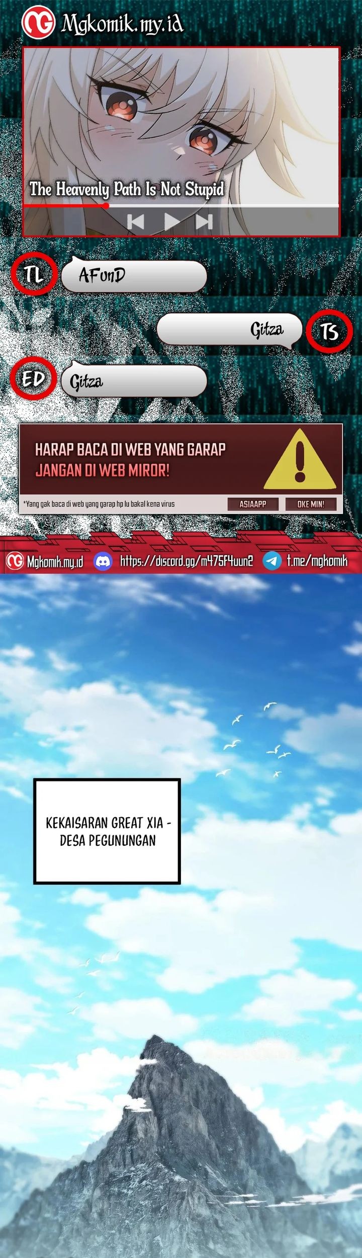Baca Komik The Heavenly Path Is Not Stupid Chapter 102 Gambar 1