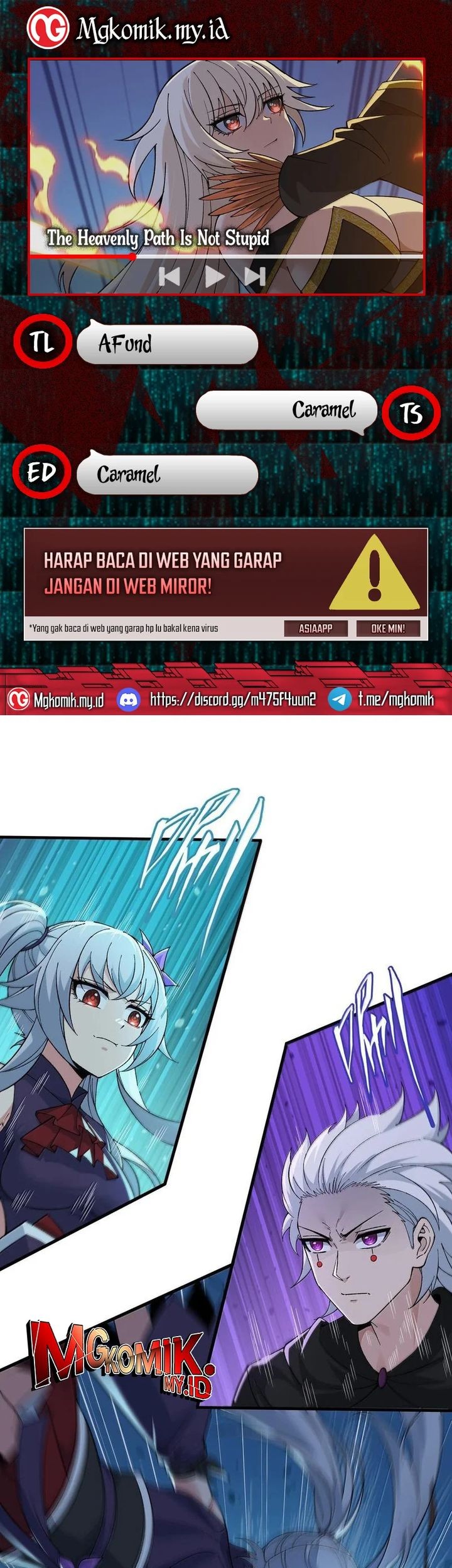 Baca Komik The Heavenly Path Is Not Stupid Chapter 105 Gambar 1