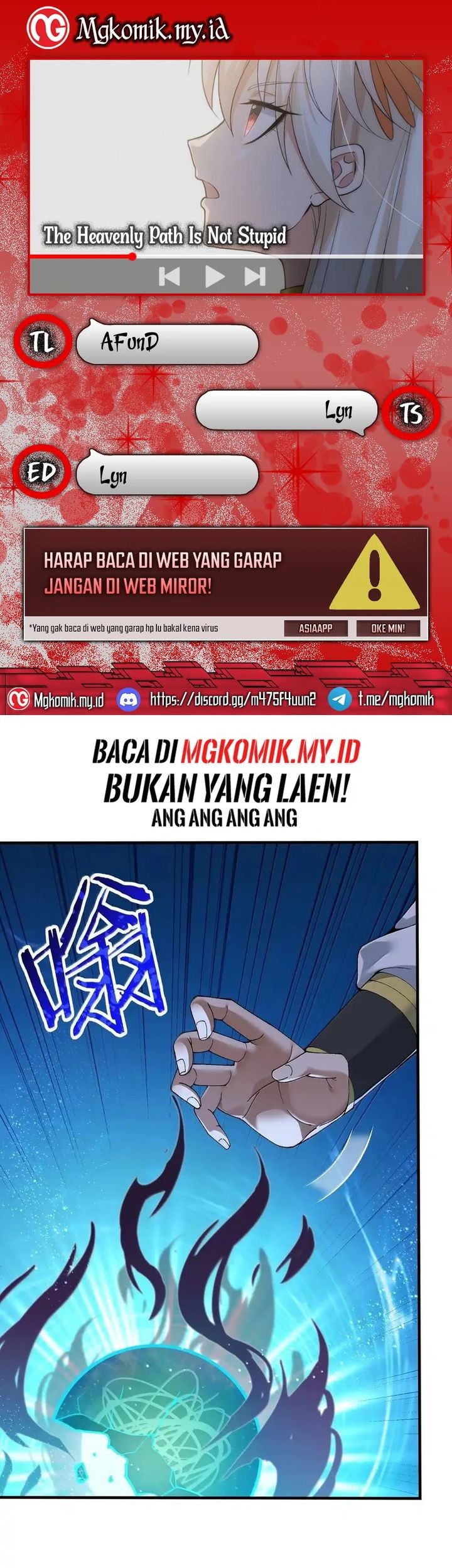 Baca Komik The Heavenly Path Is Not Stupid Chapter 106 Gambar 1