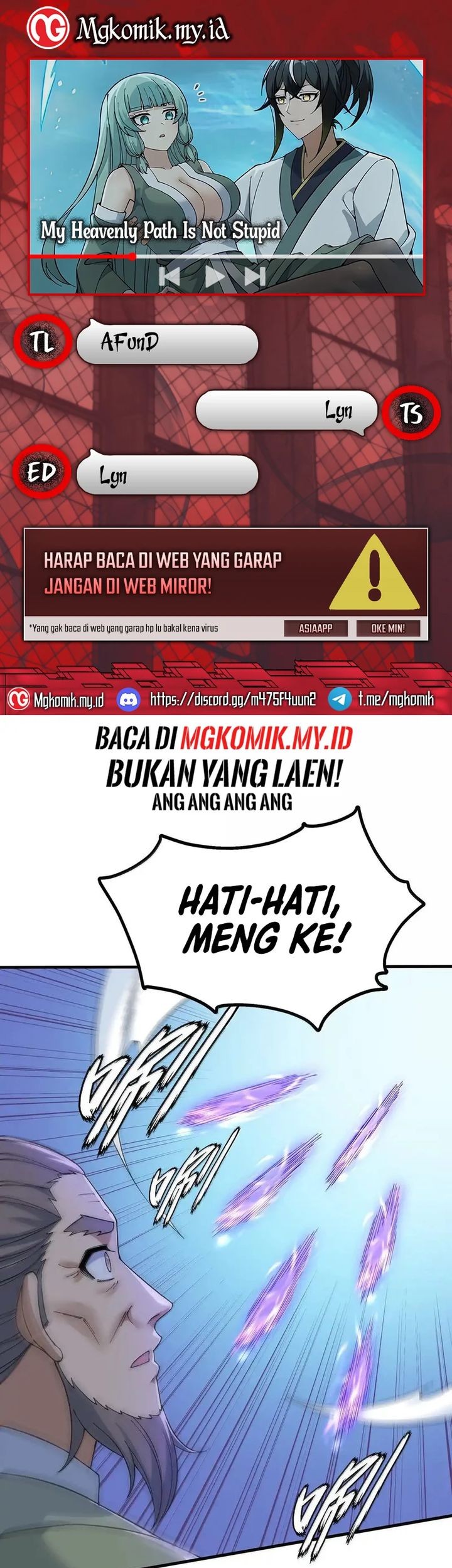 Baca Komik The Heavenly Path Is Not Stupid Chapter 107 Gambar 1