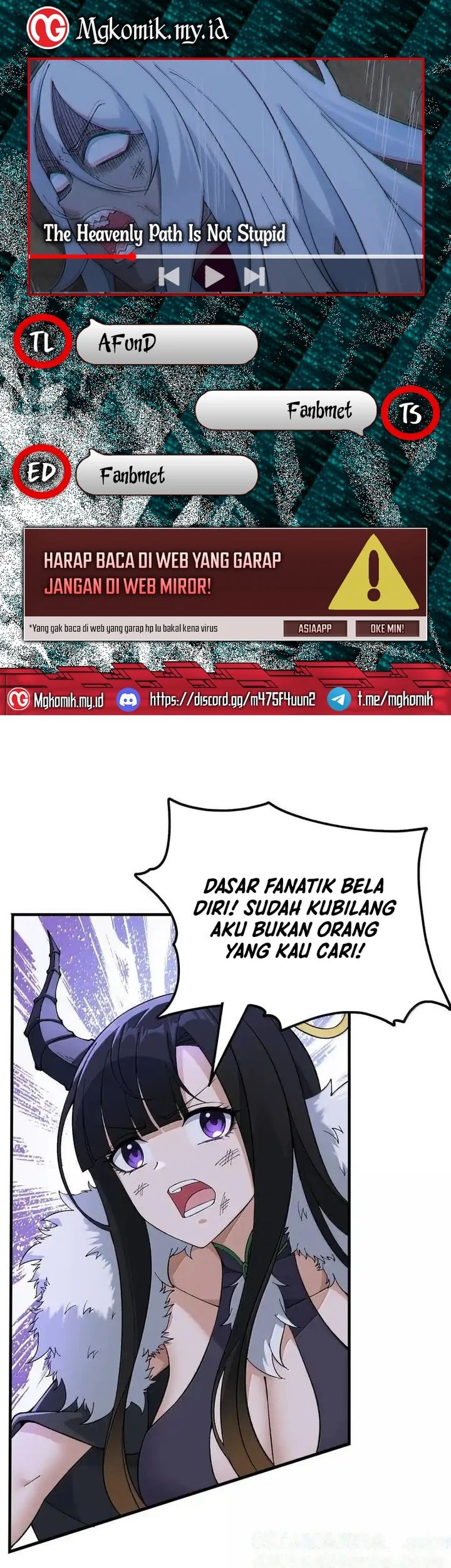 Baca Komik The Heavenly Path Is Not Stupid Chapter 110 Gambar 1