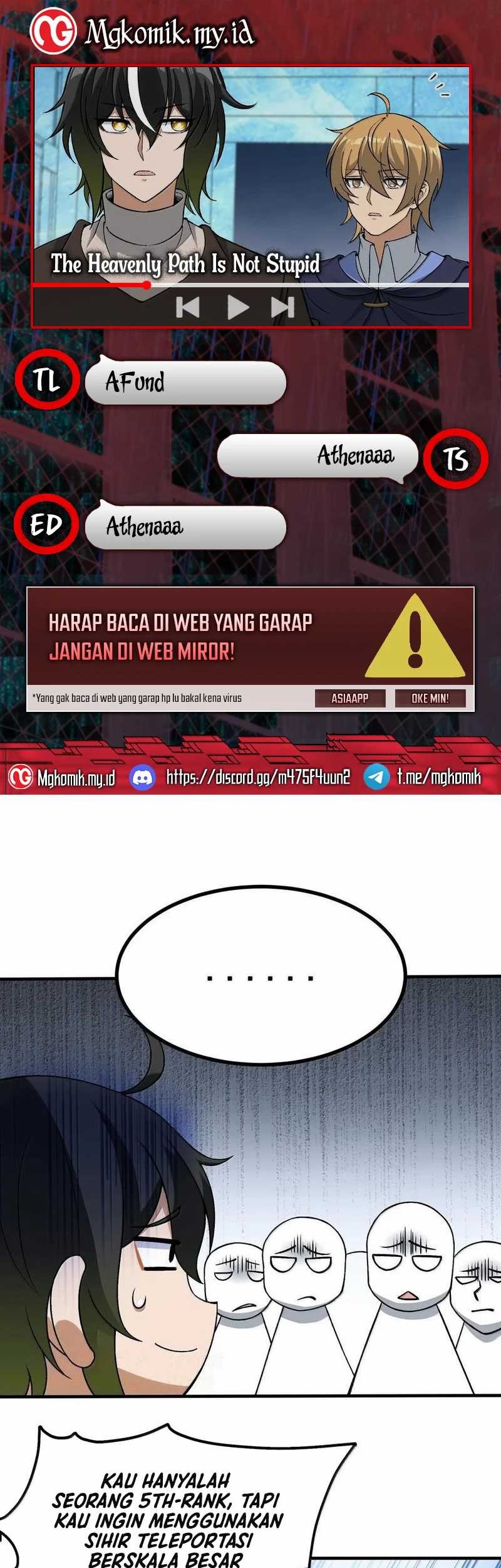 Baca Komik The Heavenly Path Is Not Stupid Chapter 117 Gambar 1