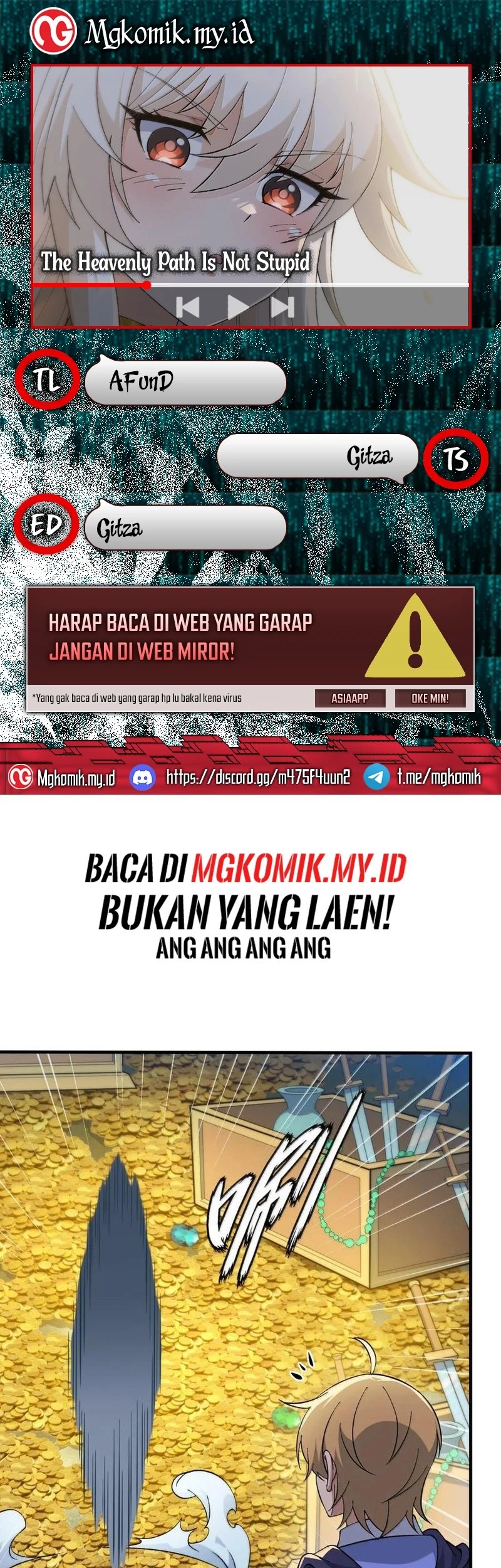 Baca Komik The Heavenly Path Is Not Stupid Chapter 118 Gambar 1