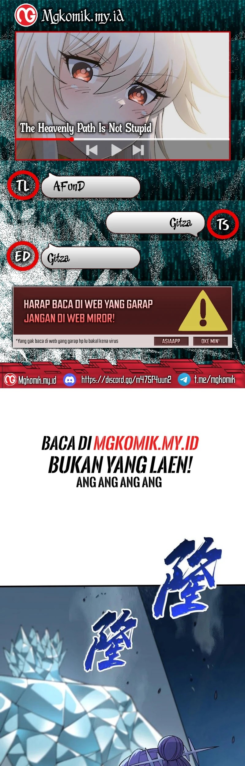 Baca Komik The Heavenly Path Is Not Stupid Chapter 119 Gambar 1