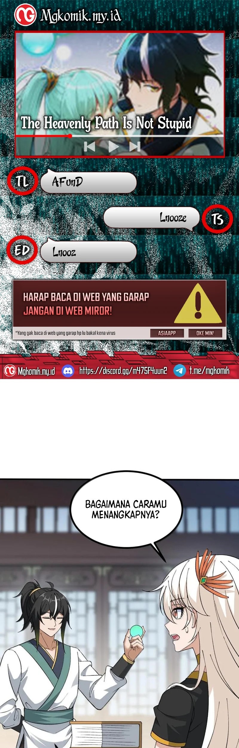 Baca Komik The Heavenly Path Is Not Stupid Chapter 120 Gambar 1