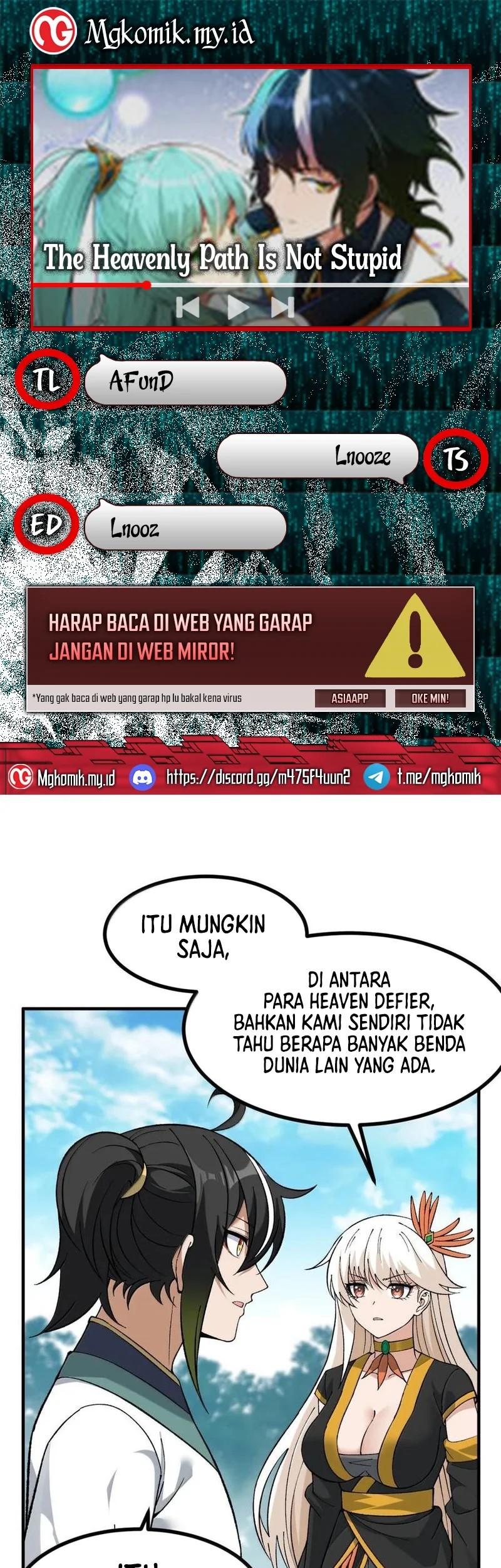 Baca Komik The Heavenly Path Is Not Stupid Chapter 121 Gambar 1