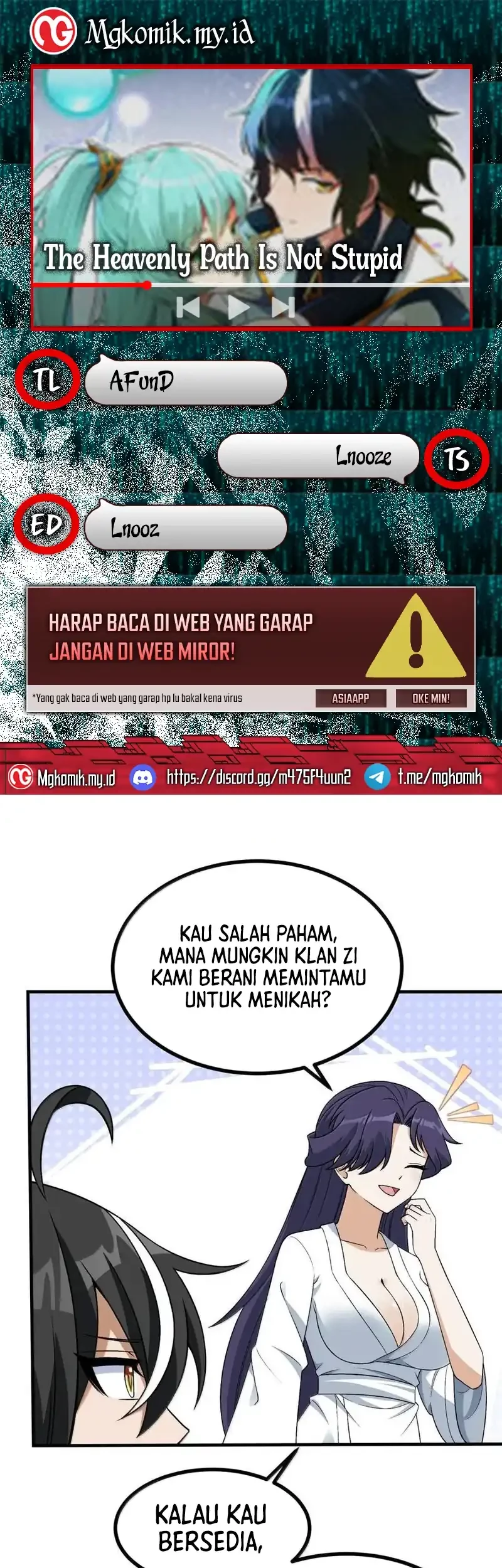 Baca Komik The Heavenly Path Is Not Stupid Chapter 122 Gambar 1