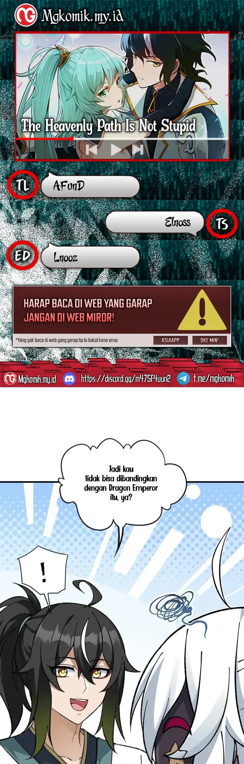 Komik The Heavenly Path Is Not Stupid Chapter 132 gambar nomor 1