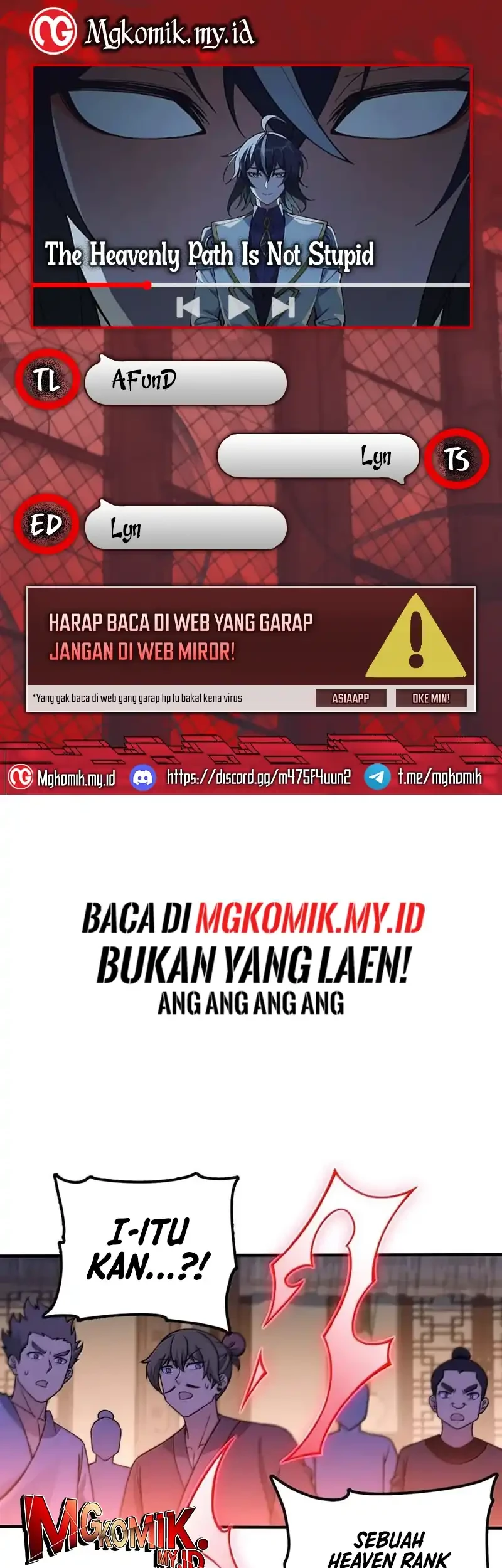 Komik The Heavenly Path Is Not Stupid Chapter 133 gambar nomor 1