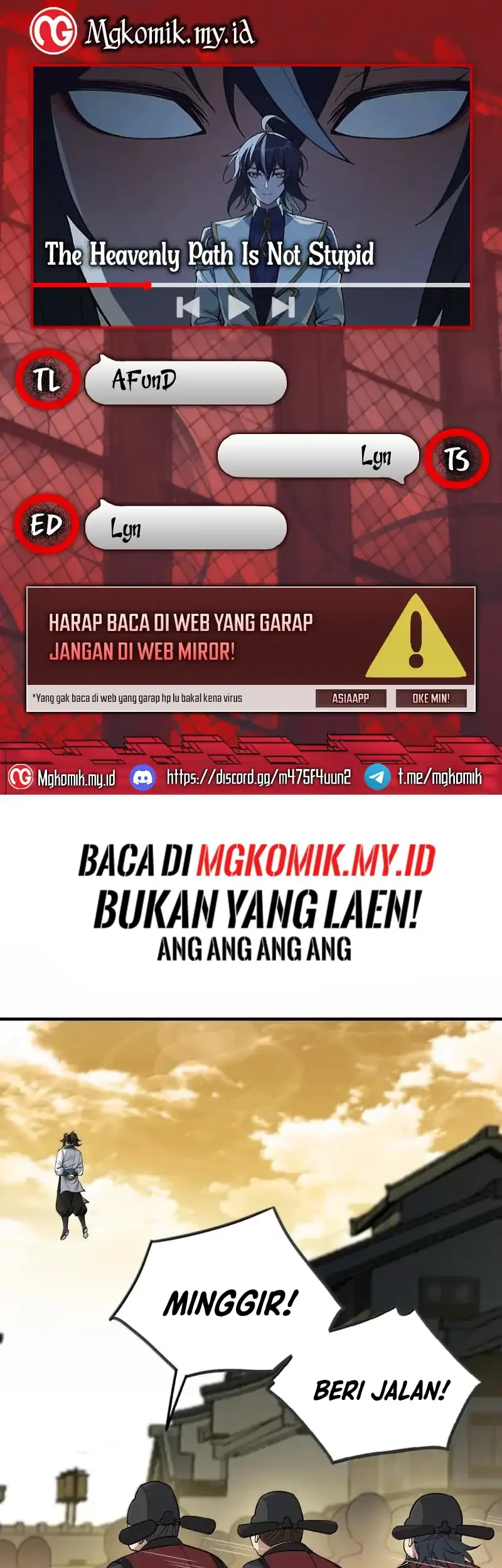 Komik The Heavenly Path Is Not Stupid Chapter 134 gambar nomor 1