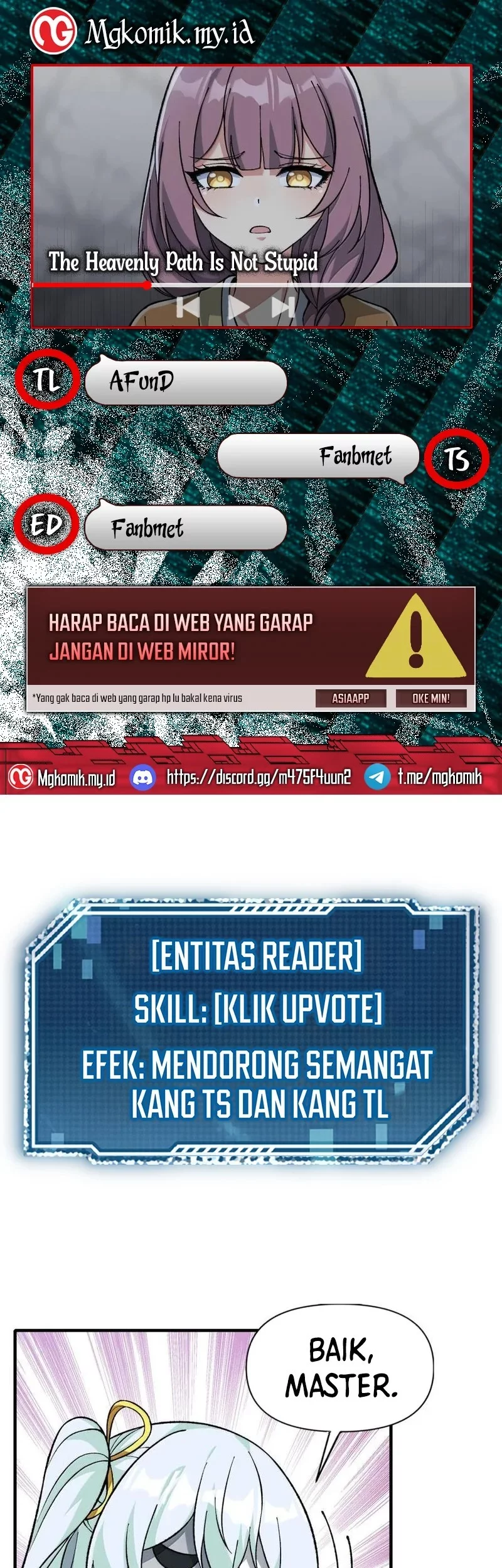 Komik The Heavenly Path Is Not Stupid Chapter 135 gambar nomor 1