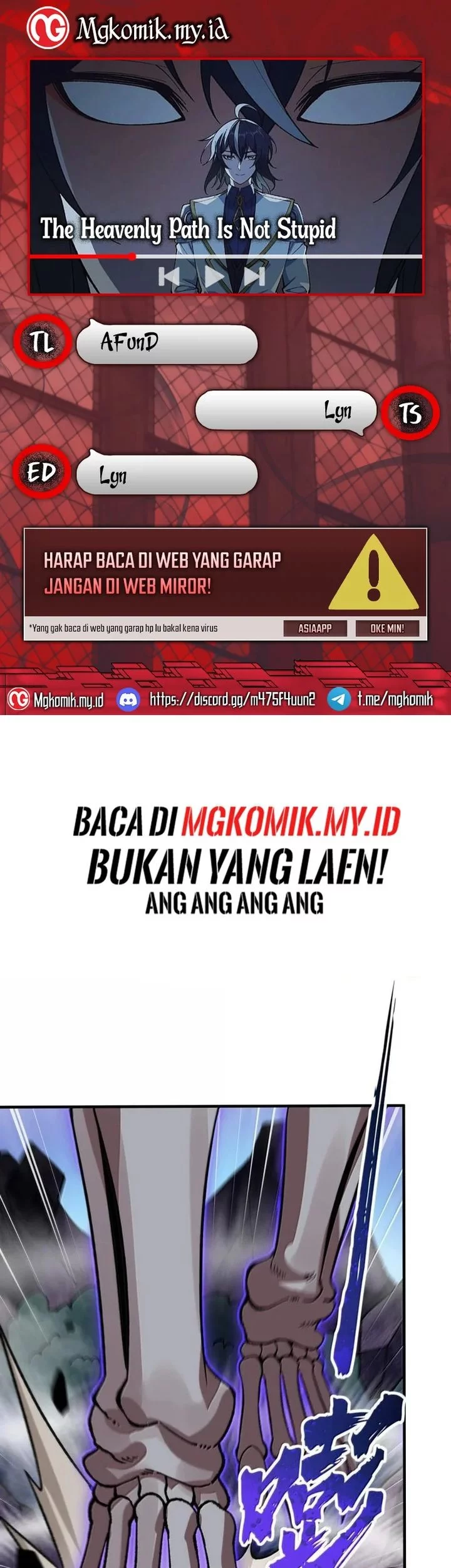 Komik The Heavenly Path Is Not Stupid Chapter 137 gambar nomor 1