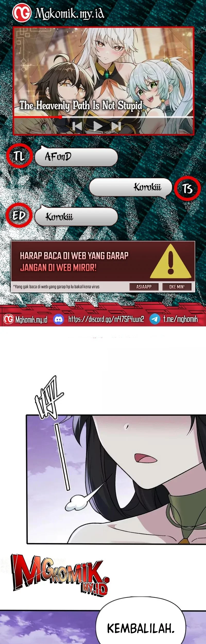 Baca Komik The Heavenly Path Is Not Stupid Chapter 140 Gambar 1