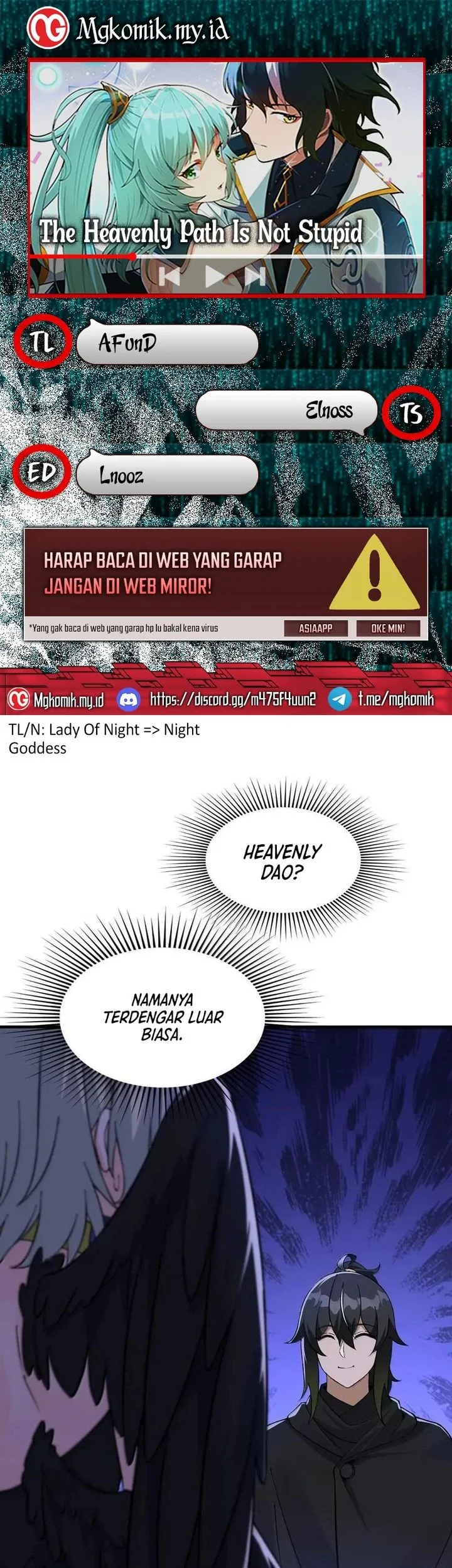 Baca Komik The Heavenly Path Is Not Stupid Chapter 146 Gambar 1