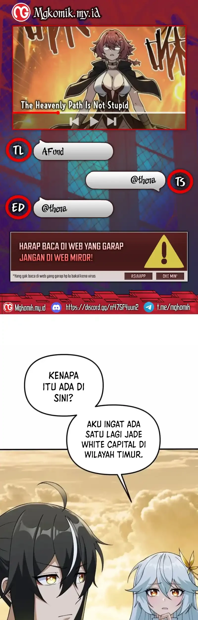 Komik The Heavenly Path Is Not Stupid Chapter 161 gambar nomor 1