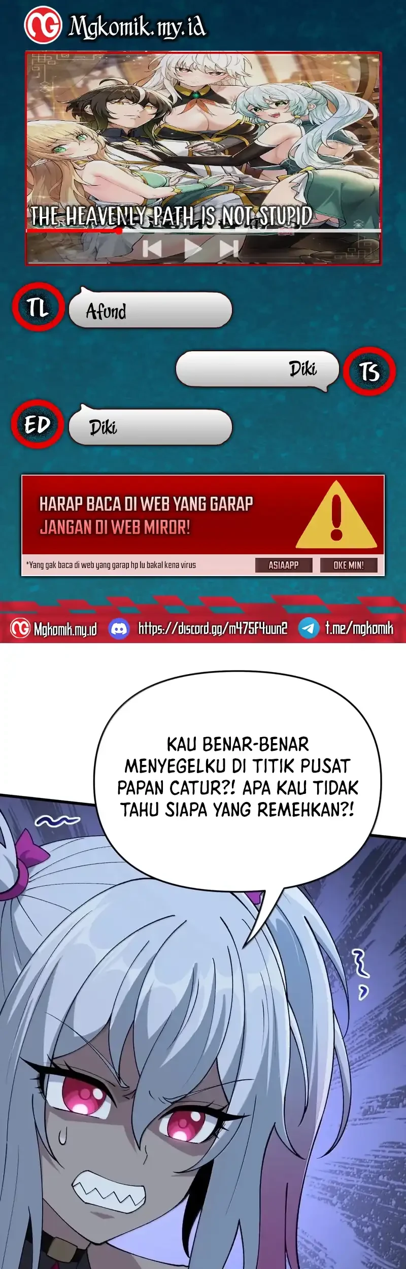 Komik The Heavenly Path Is Not Stupid Chapter 164 gambar nomor 1