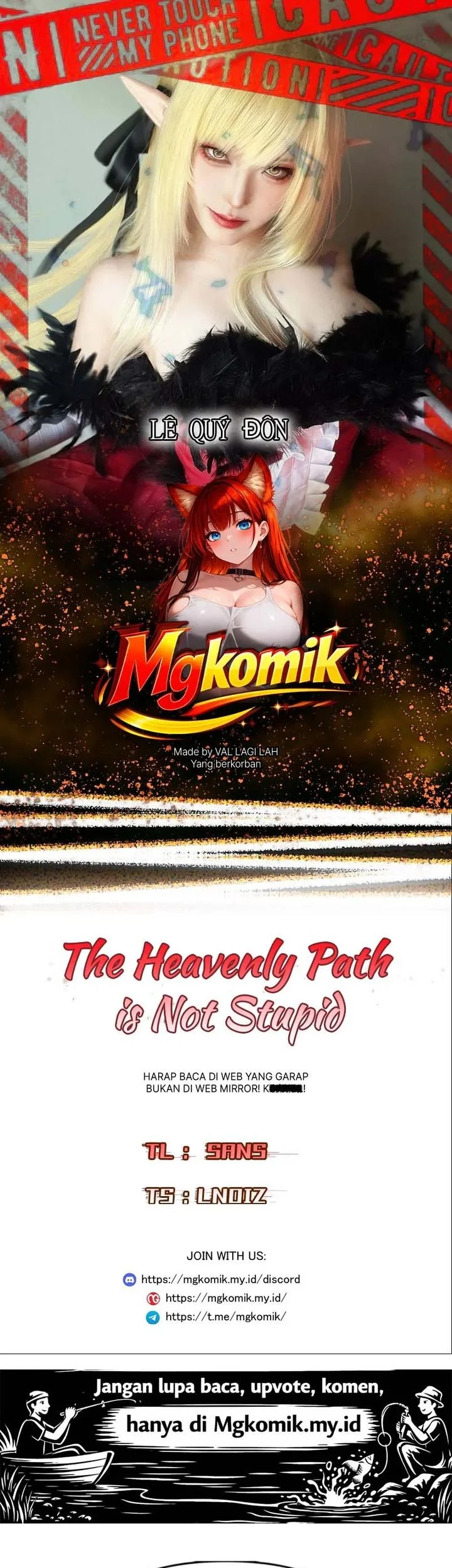 Komik The Heavenly Path Is Not Stupid Chapter 182 gambar 1