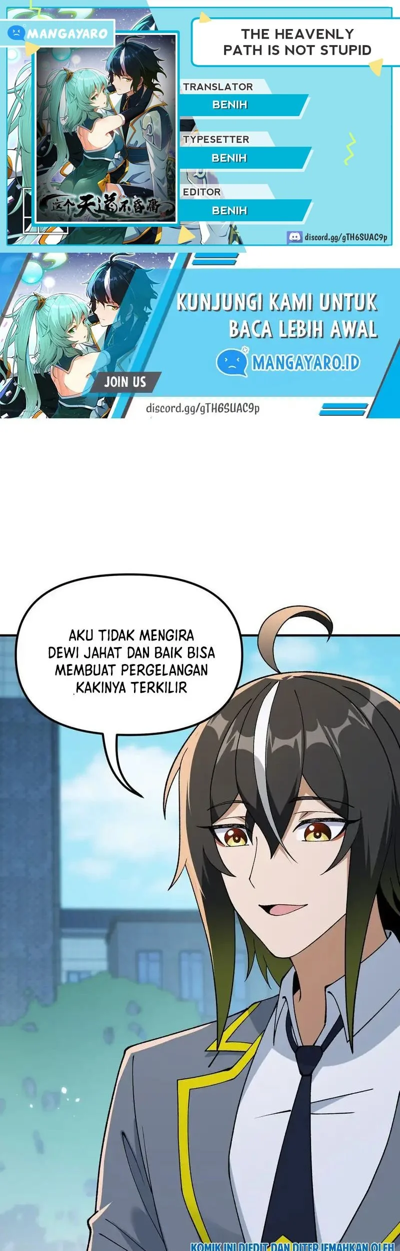 Komik The Heavenly Path Is Not Stupid Chapter 62 gambar 1