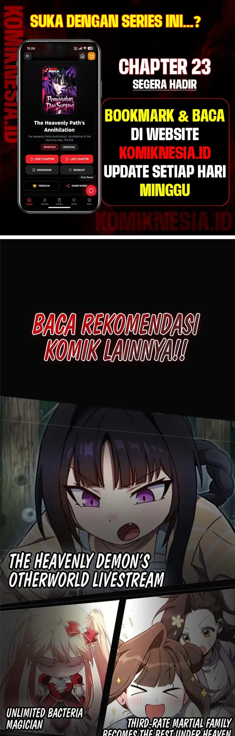 The Heavenly Path's Annihilation Chapter 22 Gambar 71