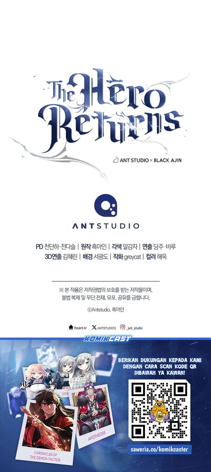 The Hero Returns Chapter 144 Gambar 57