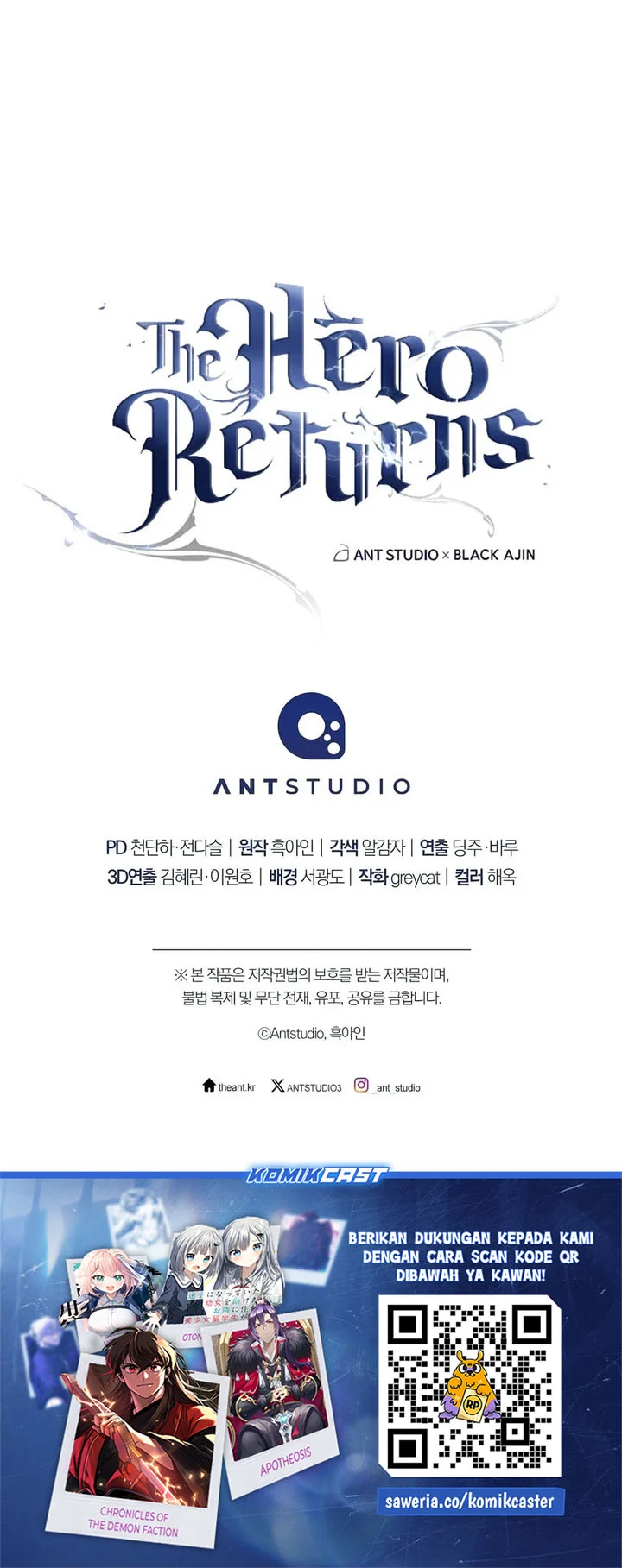 The Hero Returns Chapter 155 Gambar 74